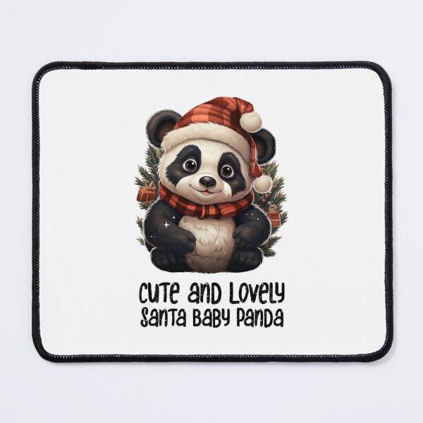 Item preview, Christmas Santa Sweet Panda- Cute and Lovely Santa Panda  designed and sold by Mohammed Sohail Khan.