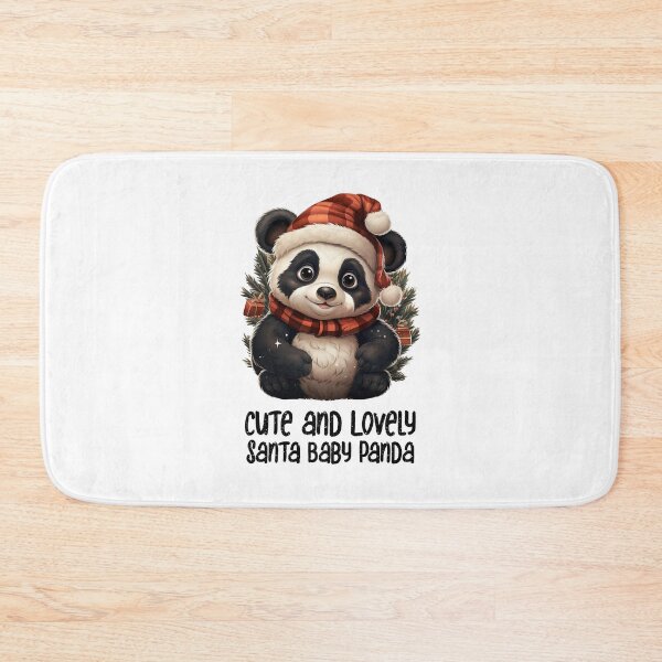 Item preview, Christmas Santa Sweet Panda- Cute and Lovely Santa Panda  designed and sold by Mohammed Sohail Khan.