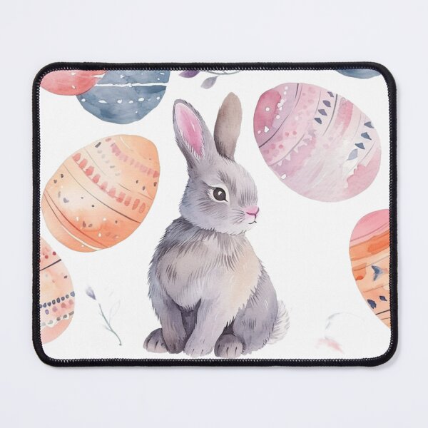 Item preview, Easter Whispers: A Watercolour Symphony of Bunnies and Decorated Eggs Spring designed and sold by fluidwatercolor.
