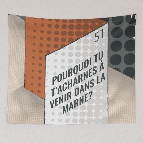 Item preview, Why do you insist on coming to the Marne, 51 designed and sold by Cyrille BRG.