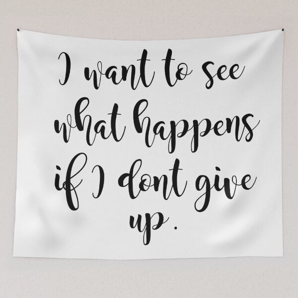 Item preview, I want to see what happens if I don't give up designed and sold by peggieprints.