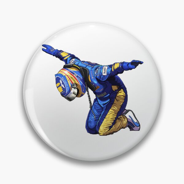 Item preview, Fernando Alonso Kneeling Crane designed and sold by Formula1Icons.