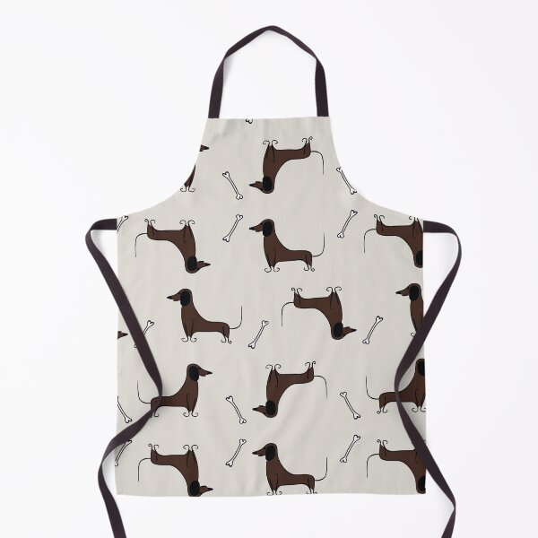 Item preview, Sausage Dog Dachshund and Bones Pattern designed and sold by Hic21.