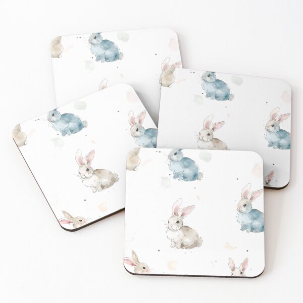 Item preview, A Watercolour Symphony of Bunnies  designed and sold by fluidwatercolor.