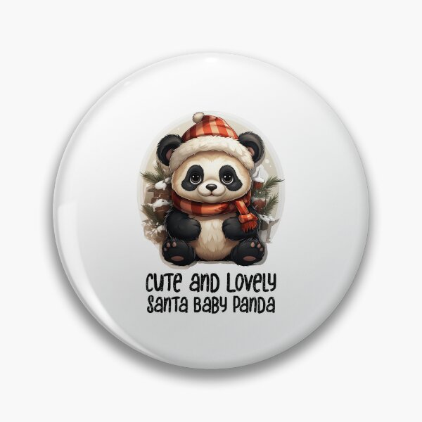 Item preview, Christmas Santa Sweet Panda- Cute and Lovely Santa Panda  designed and sold by Mohammed Sohail Khan.