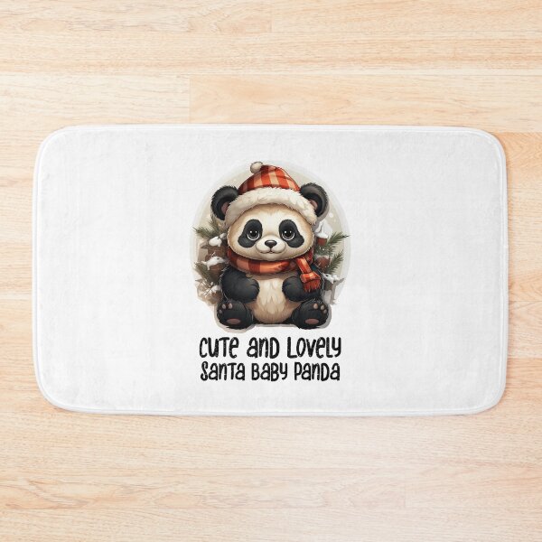Item preview, Christmas Santa Sweet Panda- Cute and Lovely Santa Panda  designed and sold by Mohammed Sohail Khan.