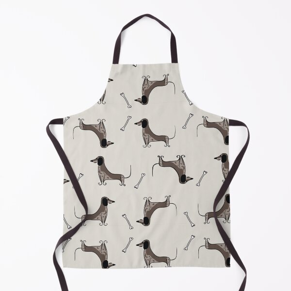 Item preview, Dapple Dachshund and Bones Pattern designed and sold by Hic21.