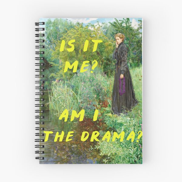 Artikelvorschau, Bin ich es? Bin ich das Drama? entworfen und verkauft von THE ART CONCEPT GALLERY.