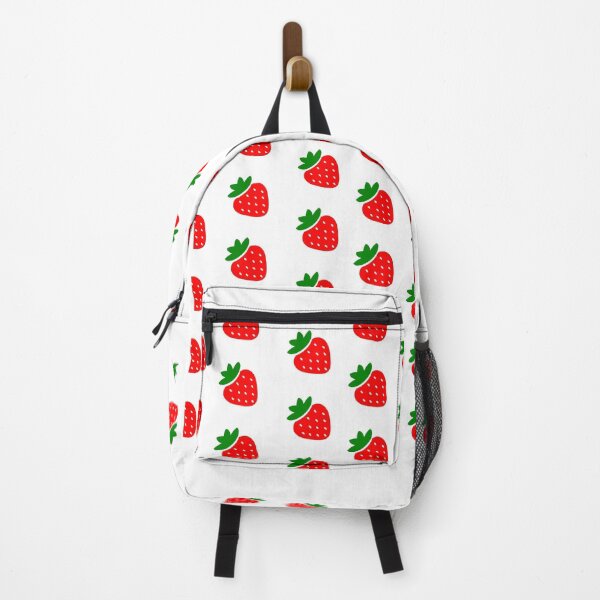 Item preview, red fresh strawberries print designed and sold by dottiedigitals.