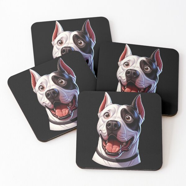 Item preview, Happy Dogo Argentino Portrait designed and sold by dogo-argentino.