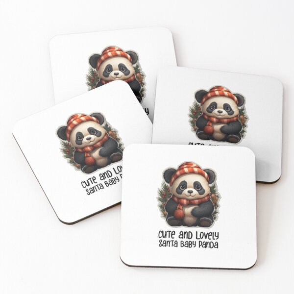 Item preview, Christmas Santa Sweet Panda- Cute and Lovely Santa Panda  designed and sold by Mohammed Sohail Khan.
