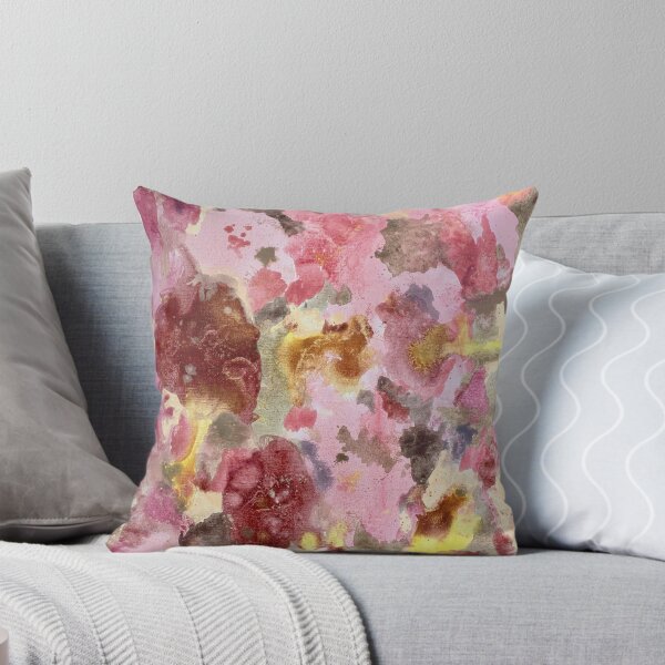 Item preview, Abstract floral pink painting designed and sold by Artbyjcr.