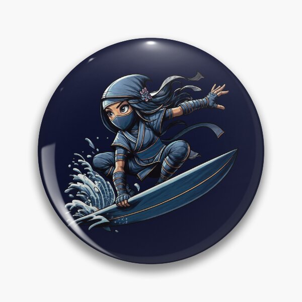 Item preview, Surf Ninja Girl  designed and sold by blindninja.