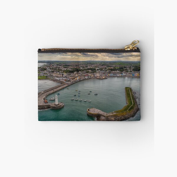 Item preview,  Donaghadee Harbour Aerial View - Coastal Town Landscape Photography designed and sold by TomSmithPhotos.