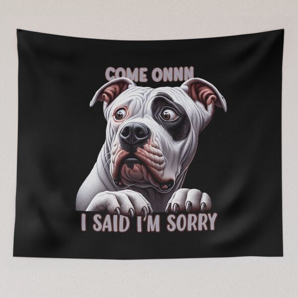 Item preview, Sad Dogo Argentino Portrait designed and sold by dogo-argentino.