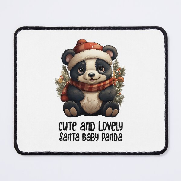 Item preview, Christmas Santa Sweet Panda- Cute and Lovely Santa Panda designed and sold by Mohammed Sohail Khan.