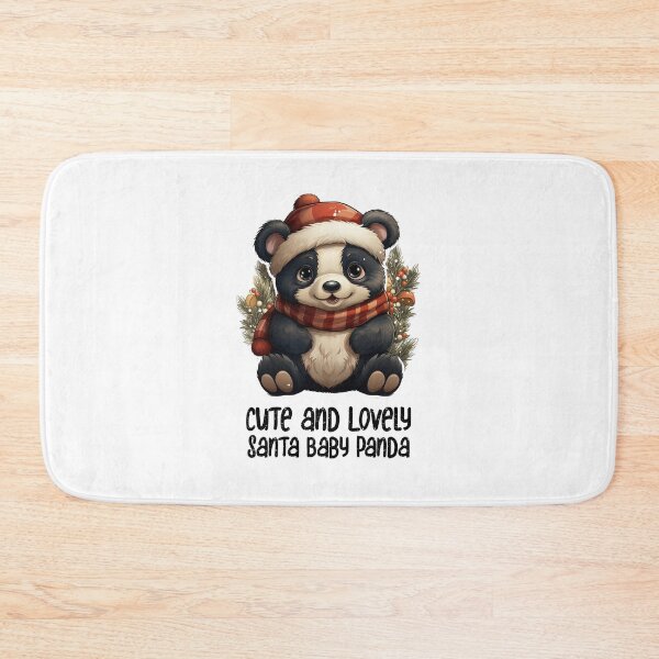 Item preview, Christmas Santa Sweet Panda- Cute and Lovely Santa Panda  designed and sold by Mohammed Sohail Khan.