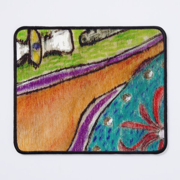 Item preview, Orange and Purple abstract designed and sold by Misfitcane.