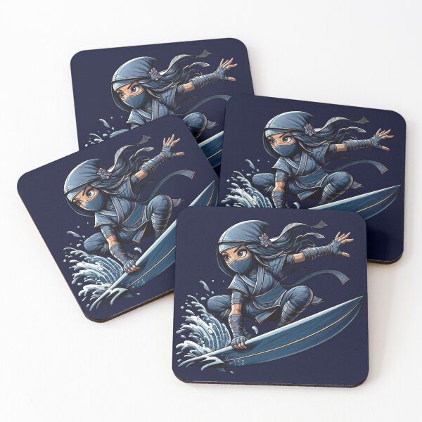 Item preview, Surf Ninja Girl  designed and sold by blindninja.