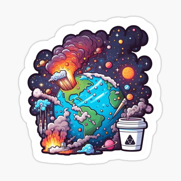 Item preview, Polluted universe designed and sold by MedhO.