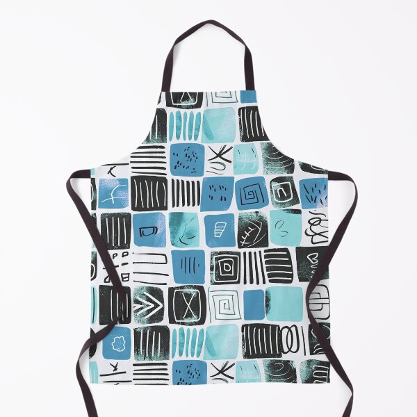Item preview, Whimsical squares and lines pattern designed and sold by randrdesign.
