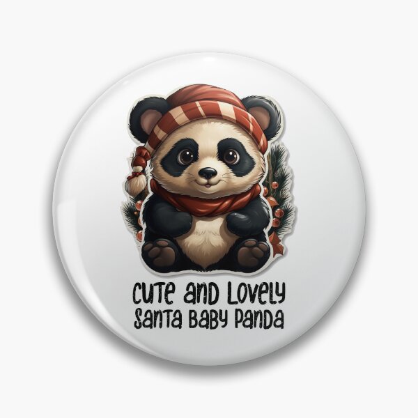 Item preview, Christmas Santa Sweet Panda- Cute and Lovely Santa Panda  designed and sold by Mohammed Sohail Khan.