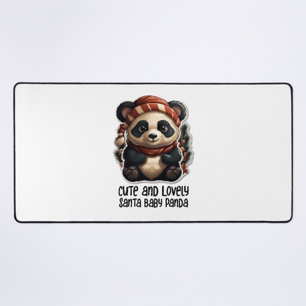 Item preview, Christmas Santa Sweet Panda- Cute and Lovely Santa Panda designed and sold by Mohammed Sohail Khan.