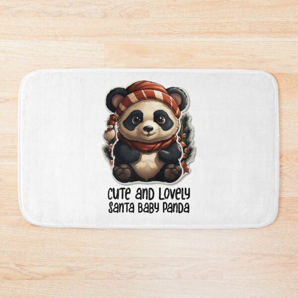 Item preview, Christmas Santa Sweet Panda- Cute and Lovely Santa Panda  designed and sold by Mohammed Sohail Khan.