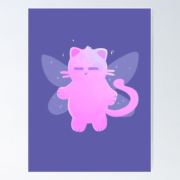 Item preview, Little Catto with Wings  designed and sold by sillycattos.