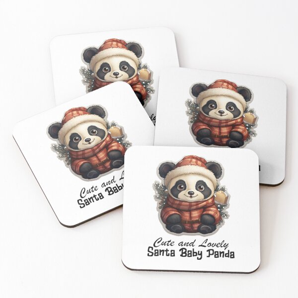 Item preview, Cute and Lovely Santa Panda-Christmas Santa Sweet Panda  designed and sold by Mohammed Sohail Khan.