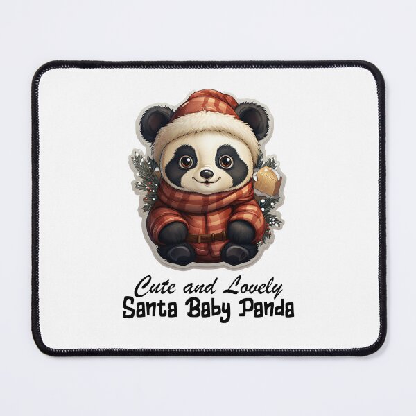Item preview, Cute and Lovely Santa Panda-Christmas Santa Sweet Panda designed and sold by Mohammed Sohail Khan.