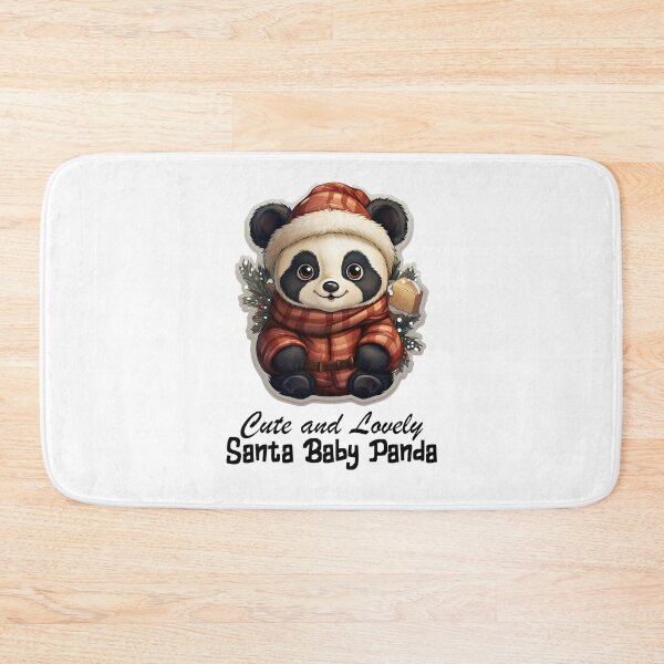 Item preview, Cute and Lovely Santa Panda-Christmas Santa Sweet Panda  designed and sold by Mohammed Sohail Khan.