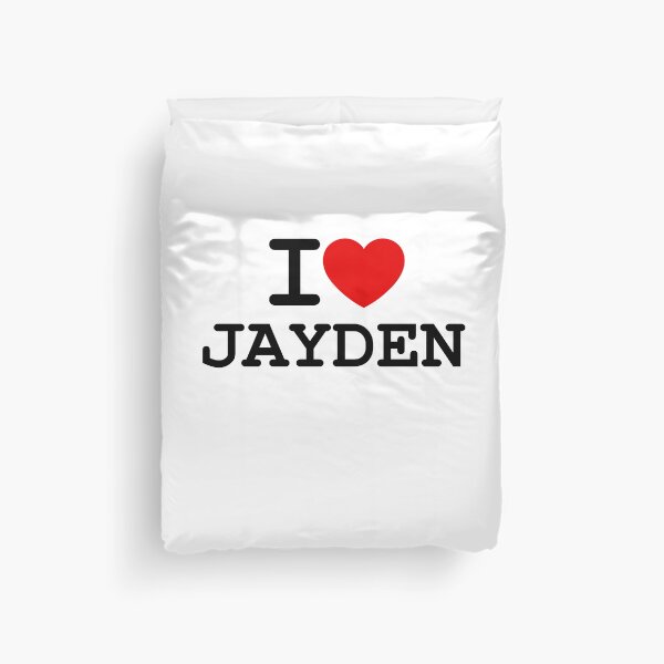 Item preview, JAYDEN / I ♥ Jayden / Personalized Gift for Him (for her to wear it) designed and sold by hottest-tees.