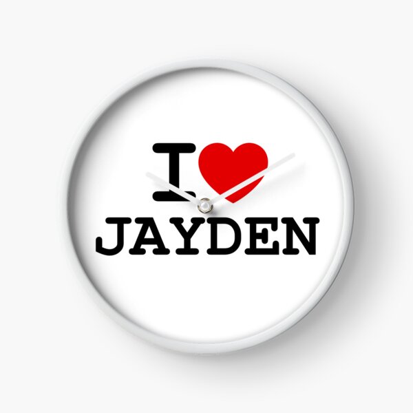 Item preview, JAYDEN / I ♥ Jayden / Personalized Gift for Him (for her to wear it) designed and sold by hottest-tees.