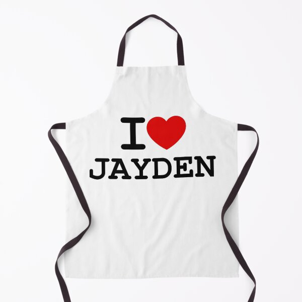 Item preview, JAYDEN / I ♥ Jayden / Personalized Gift for Him (for her to wear it) designed and sold by hottest-tees.