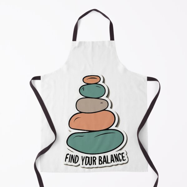 Item preview, Zen Balance - Find Your Balance Stone Stack designed and sold by NiftyWrx.