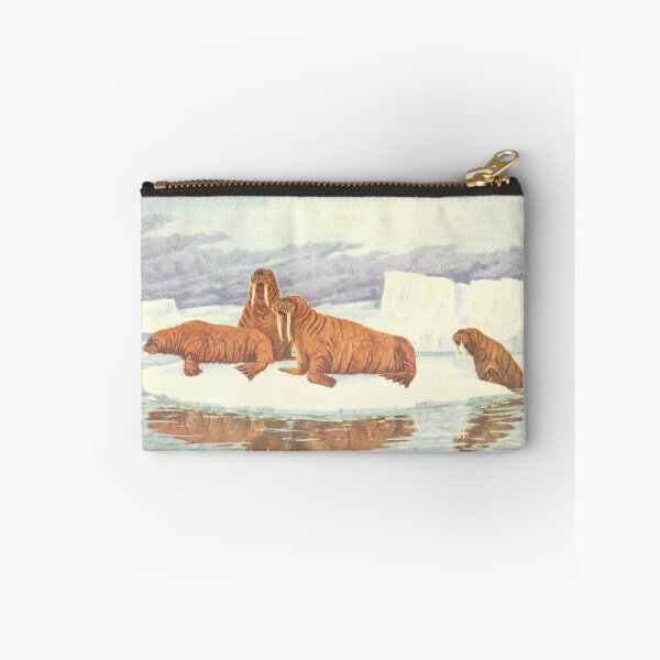 Item preview, Vintage Illustration of Walruses (1917) designed and sold by BravuraMedia.