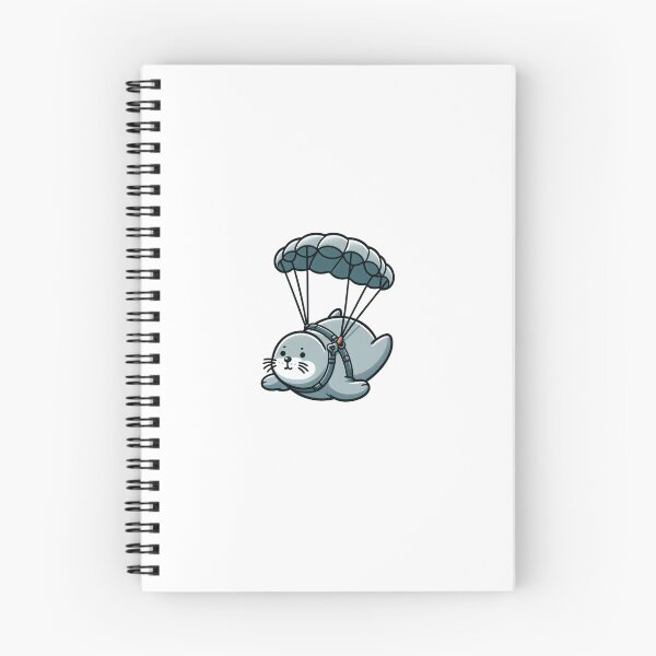 Item preview, Neil The Skydiving Seal designed and sold by alwayswired.