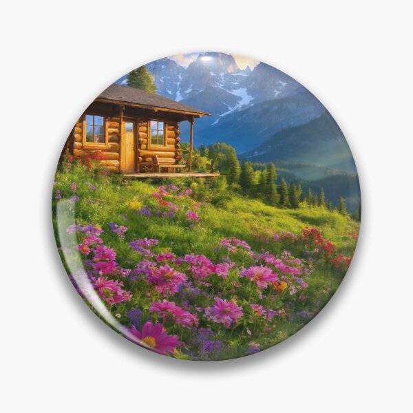 Item preview, Hillside Cabin designed and sold by alw951.