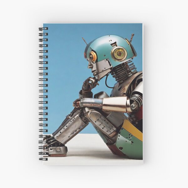 Item preview, Robot thinking designed and sold by M-Y-A-R-T-.