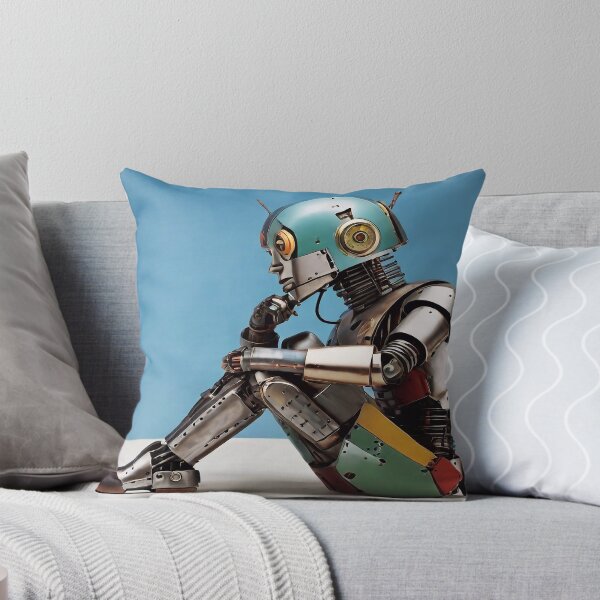 Item preview, Robot thinking designed and sold by M-Y-A-R-T-.