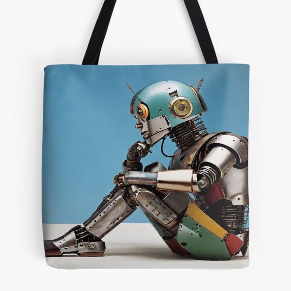 Item preview, Robot thinking designed and sold by M-Y-A-R-T-.