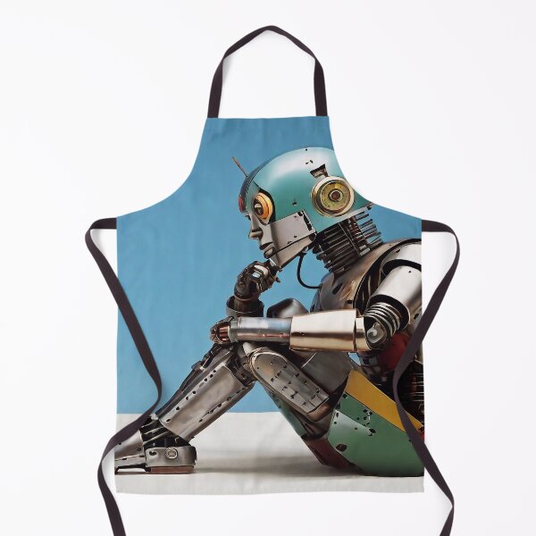Item preview, Robot thinking designed and sold by M-Y-A-R-T-.