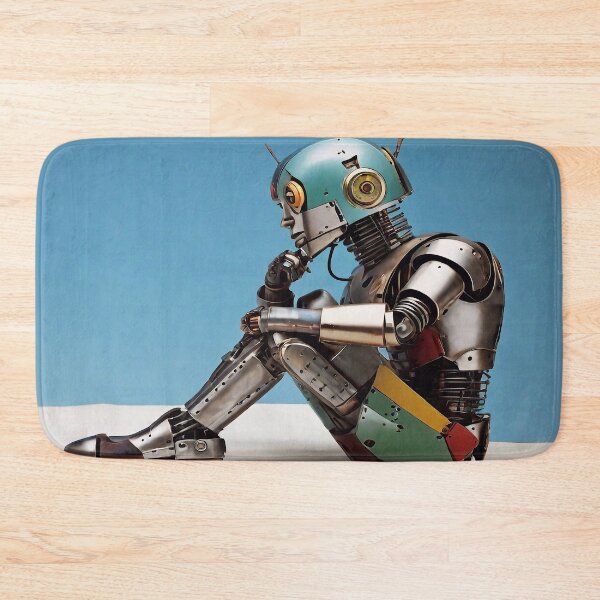 Item preview, Robot thinking designed and sold by M-Y-A-R-T-.