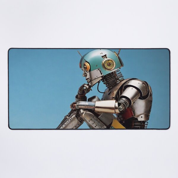 Item preview, Robot thinking designed and sold by M-Y-A-R-T-.