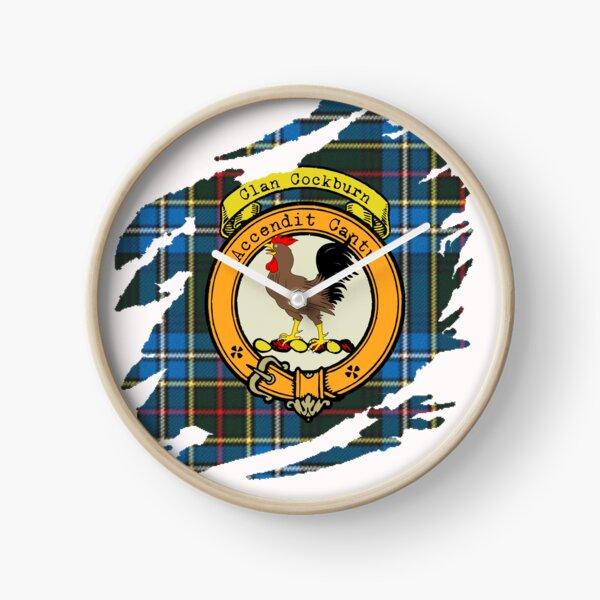 Item preview, Cockburn Clan Crest Scottish Surname Tartan designed and sold by BagTown Clans.