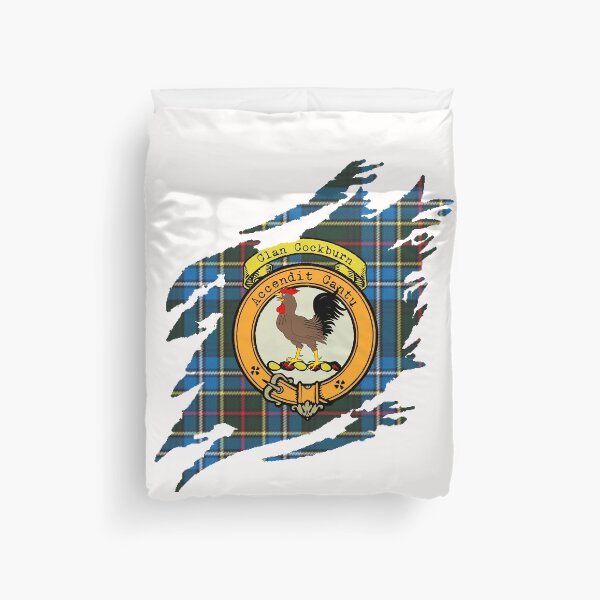 Item preview, Cockburn Clan Crest Scottish Surname Tartan designed and sold by BagTown Clans.