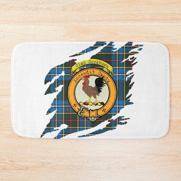 Item preview, Cockburn Clan Crest Scottish Surname Tartan designed and sold by BagTown Clans.