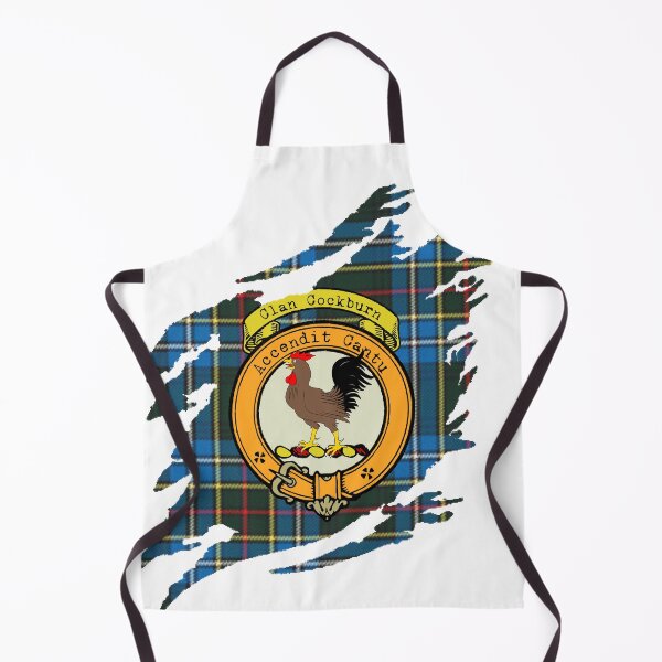 Item preview, Cockburn Clan Crest Scottish Surname Tartan designed and sold by BagTown Clans.