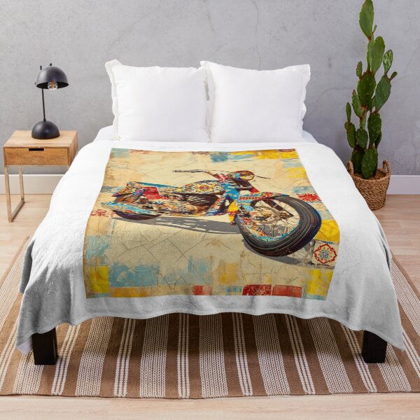 Item preview, Vintage colorful motorbike. designed and sold by JuanmaLW.